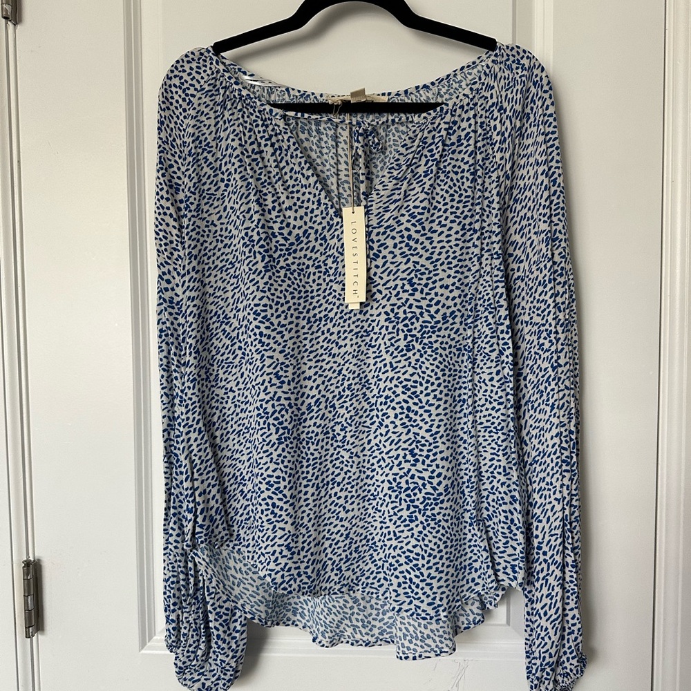 Lovestitch Peasant style top